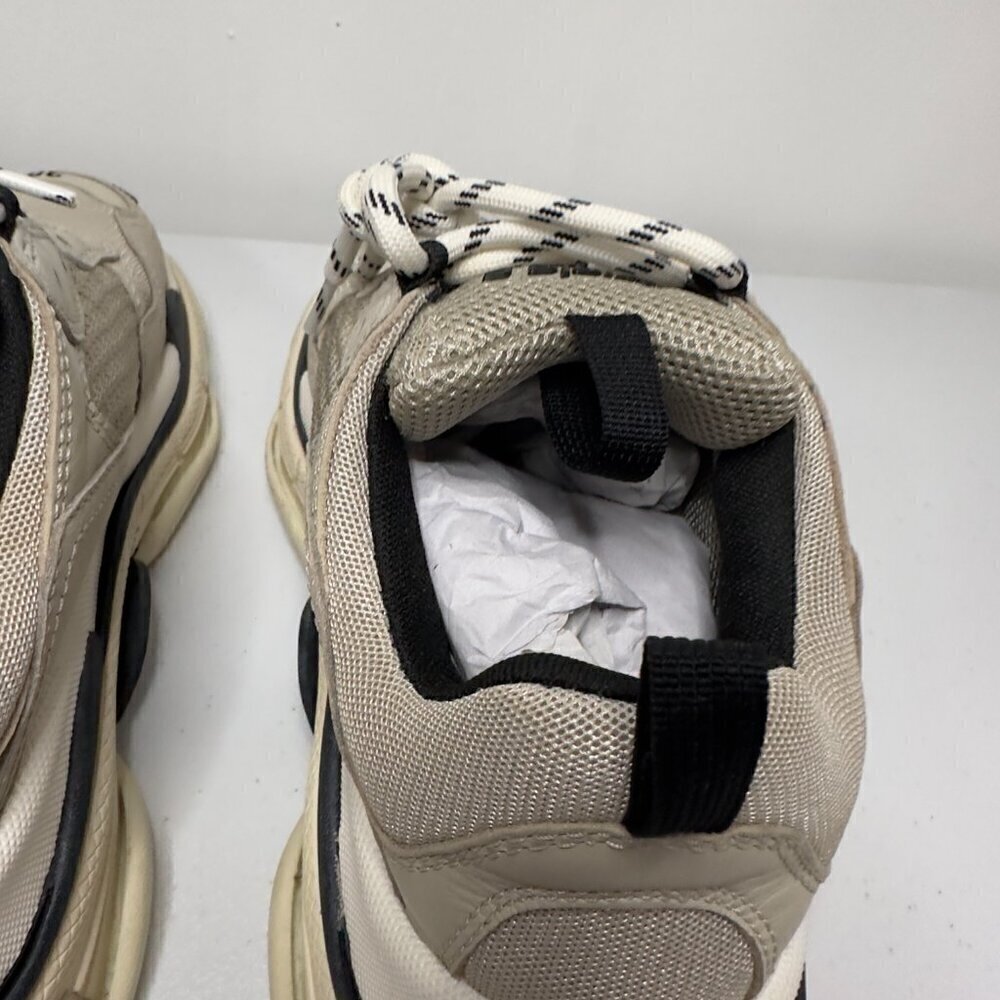 Balenciaga Beige Triple S Sneaker - Picture 15 of 16